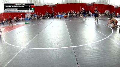 157 lbs Placement (16 Team) - Tristan Dauner Olson, Rochester Century A vs Malaki Jackson, Geneseo