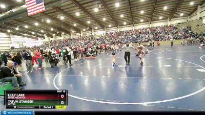 110 lbs Cons. Round 4 - Lilly Lake, Maple Mountain vs Tatum Stanger, Layton