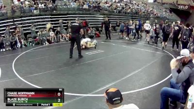 95 lbs Finals (8 Team) - Blaze Burch, Oklahoma Elite vs Chase Hoffmann, Minnesota Maroon