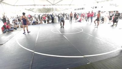 175 lbs Semifinal - Nicholas Yamas, Team Coalinga vs Nathan Castellanos, Reign WC