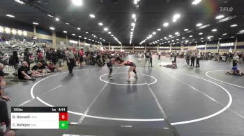 165 lbs Semifinal - Billie Bonwell, Legends Of Gold LV vs Chrystina Ballejos, Sheldon Huskies