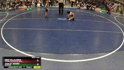 53 lbs Quarterfinal - Neri Villalobos, Legends Of Gold Las Vegas vs Oakley Newby, WESTLAKE