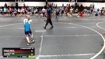 55 lbs Cons. Semi - Barrett Nix, Team Tiger vs Philip Price, JET Wrestling Club