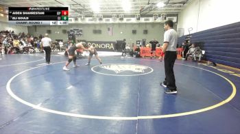 190 lbs Champ. Round 1 - Eli Gould, Canyon Springs vs Aiden Shahrestani, Esperanza