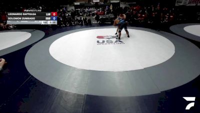 144 lbs Leonardo Battulga, LAWA - Los Angles Wrestling Association vs Solomon Zumbado, BAWA-Bay Area Wrestling Association