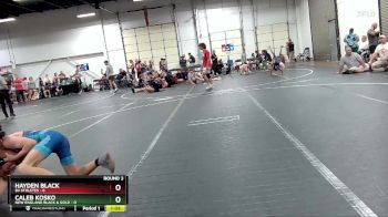 106 lbs Round 3 (8 Team) - Hayden Black, 84 Athletes vs Caleb Kosko, New England Black & Gold
