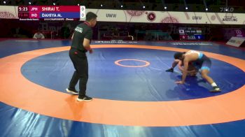 86 kg Bronze - Tatsuya Shirai, JPN vs Mukul Dahiya, IND
