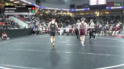 150 lbs 5th & 7th Place - Mikey Ryan, Mount Vernon vs Daniel Hernandez, Sergeant Bluff-Luton