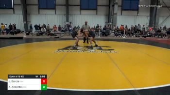 Consolation - Jacob Garcia, Southern Maine vs Andy Almonte, Southern Maine