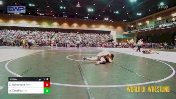 200 lbs Round Of 64 - Corbyn Schumack, South Medford Mat Club vs Adan Castillo, Clovis