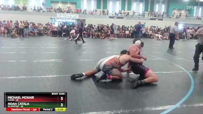 175 lbs Cons. Round 3 - Noah Catala, Gladiator vs Michael Mcnair, Yulee