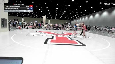 135 lbs Champ. Round 4 - Brooklyn Glende, SCF Wrestling vs Brenna Meister, X-Clusive Wrestling