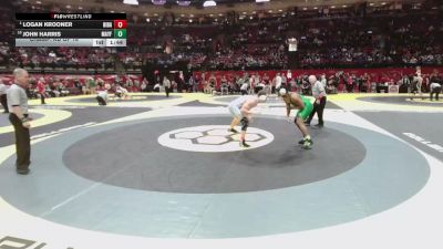 215 lbs Champ. Rd Of 16 - Logan Krooner, Hil. Darby vs John Harris, Mayfield