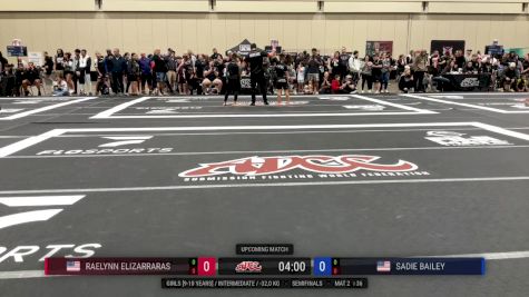 Raelynn Elizarraras vs Sadie Bailey 2025 ADCC Orlando Open/Youth Trials