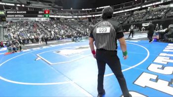 G155-4A Champ. Round 1 - Anahi Ortega, Fort Morgan Girls vs Jessica Raucho, Sierra Girls