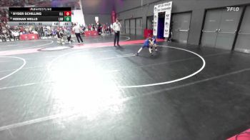 60 lbs Cons. Round 2 - Keenan Wells, LAW vs Ryder Schilling, Ellsworth