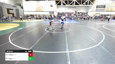 149C lbs Rr Rnd 3 - Matt Repos, Lehigh vs Noah Tapia, Hofstra