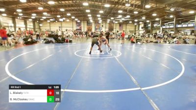 195 lbs Rr Rnd 1 - Langston Blakely, Terps Xtreme vs Brayden McCloskey, Camp Reynolds Wrestling Club