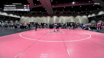 165 lbs Cons. Round 2 - Simon Bethea, Pennsylvania vs Cole Zyglewicz, New York