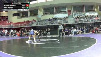 130 lbs Round 3 (3 Team) - Alynna Wallace, Wood River vs Julia Pelach, Millard West