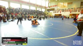 191 Girls Semifinal - Marlee Garrison, Oceanside vs Alex Perez, La Costa Canyon