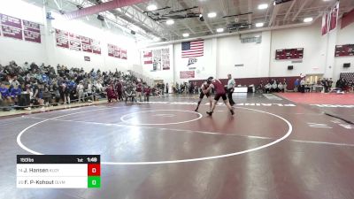 150 lbs Round Of 32 - Jared Hansen, Killingly vs Filip Pecher-Kohout, Old Lyme