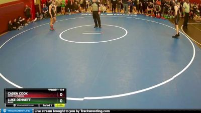 138 lbs Champ. Round 2 - Caden Cook, Faith Lutheran vs Luke Dennett, Basic