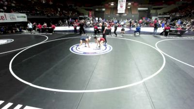 105 lbs Madison Tolentino, LAWA - Los Angles Wrestling Association vs Kylie-Ann Thach, IEWA - Inland Empire Wrestling Association