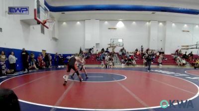 115 lbs Semifinal - Brilee Combs, Cowboy Wrestling Club vs Aislyn Buckner, El Reno Wrestling Club