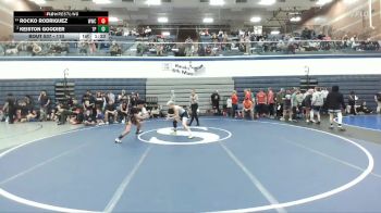 110 lbs Cons. Round 4 - Keiston Goodier, Terreton Panthers vs Rocko Rodriguez, Warhawk Wrestling Club