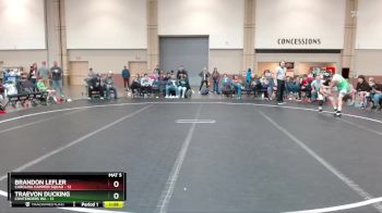 96 lbs Round 3 (6 Team) - Traevon Ducking, Contenders WA vs Brandon Lefler, Carolina Hammer Squad