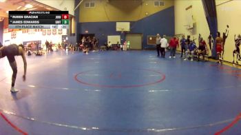 190 lbs 5th Place Match - Ruben Gracian, John Glenn vs James Edwards, Santiago (Corona)