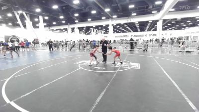 58 lbs 2nd Place - Emmett Carling, Sierra Sabers vs Kayan Eskandari, No Team