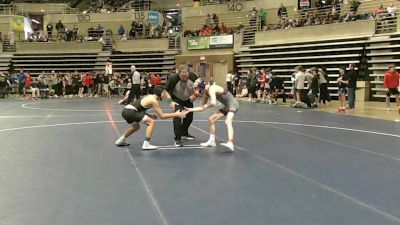 107 Championship Bracket Champ. Round 2 - Braylon Schell, Watertown vs Jacob Hartl, Elk River