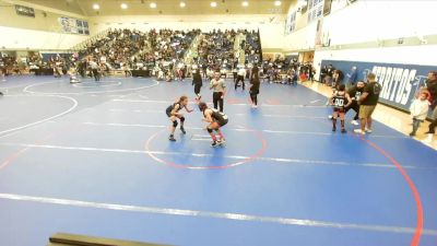 112 lbs Round 2 - Rylee Glass, Rolling Wrestling vs Emery Merlos, Savage House Wrestling Club
