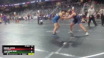 180 lbs Quarterfinal - Cheyenne Ruiz, Team Utah vs Grace Johns, Team Kansas