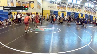 165 lbs Champ. Round 1 - David Yi, Attack vs Julian Serrano, Columbus HS