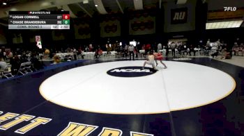 165 lbs Cons. Round 3 - Logan Cormell, Otterbein University vs Chase Brandebura, St. Vincent College
