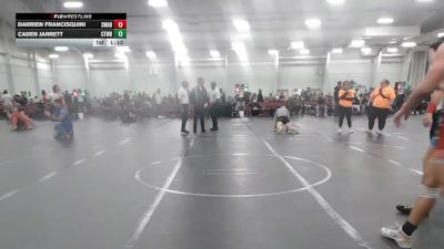 150 lbs Round 3 (10 Team) - Caden Jarrett, CHWHALE Blue vs Darrien Francisquini, Savage WA Black