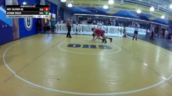 126 lbs Placement (16 Team) - Rey Oliver Jr., Soldier City vs Ayden Felix, Socs