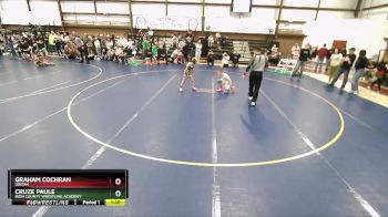61 lbs Champ. Round 1 - Cruze Paule, Iron County Wrestling Academy vs Graham Cochran, Uintah