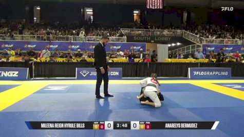 Mileena Reign Hyrule Bills vs Anarelys Bermudez 2026 Pan Kids Jiu-Jitsu IBJJF Championship