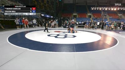 190 lbs Cons. Rd Of 16 - Marco Casillas, IL vs Colton Bell, FL