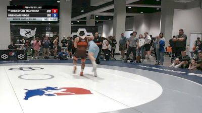 79 kg Cons. Rd Of 64 - Sebastian Martinez, Air Force Regional Training Center vs Brendan Ridge, Savage Wrestling Club