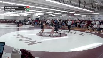 133 lbs Cons. Semi - Brock Shaha, Upper Iowa vs Antonio Martinez, Sioux Falls