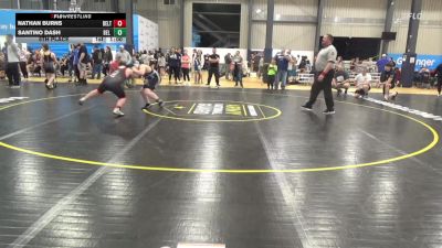 140 lbs 5th Place - Nathan Burns, Delta vs Santino Dash, Bel Air