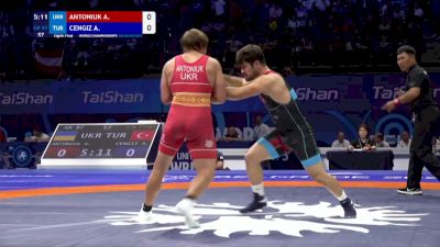 87 kg 1/8 Final - Andrii Antoniuk, Ukraine vs Ali Cengiz, Turkey