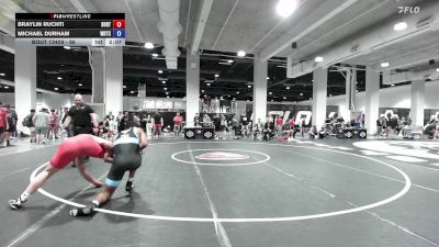 86 lbs Cons. Round 2 - Braylin Ruchti, Southern Oregon Regional Training Center vs Michael Durham, Warrior Regional Training Center