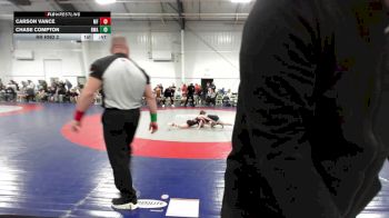 65 lbs Rr Rnd 2 - Carson Vance, Morris Fitness Black ES vs Chase Compton, RWA Blue ES