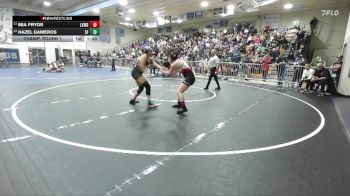 140 lbs Champ. Round 1 - Mia Pryor, Lakewood vs Hazel Gameros, Santa Fe